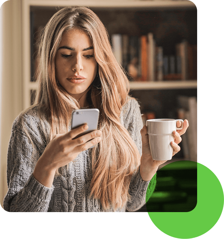 Hard money borrower using mobile app