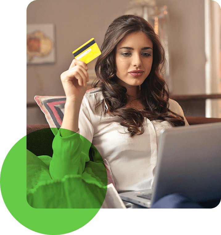 Borrower holding a credit card